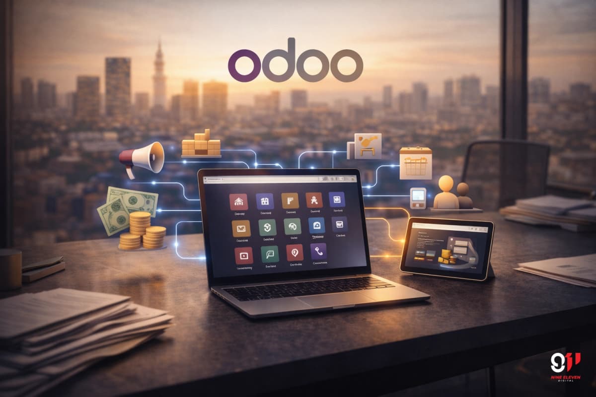 What is Odoo? Complete Beginner Guide for Egyptian Businesses blog image