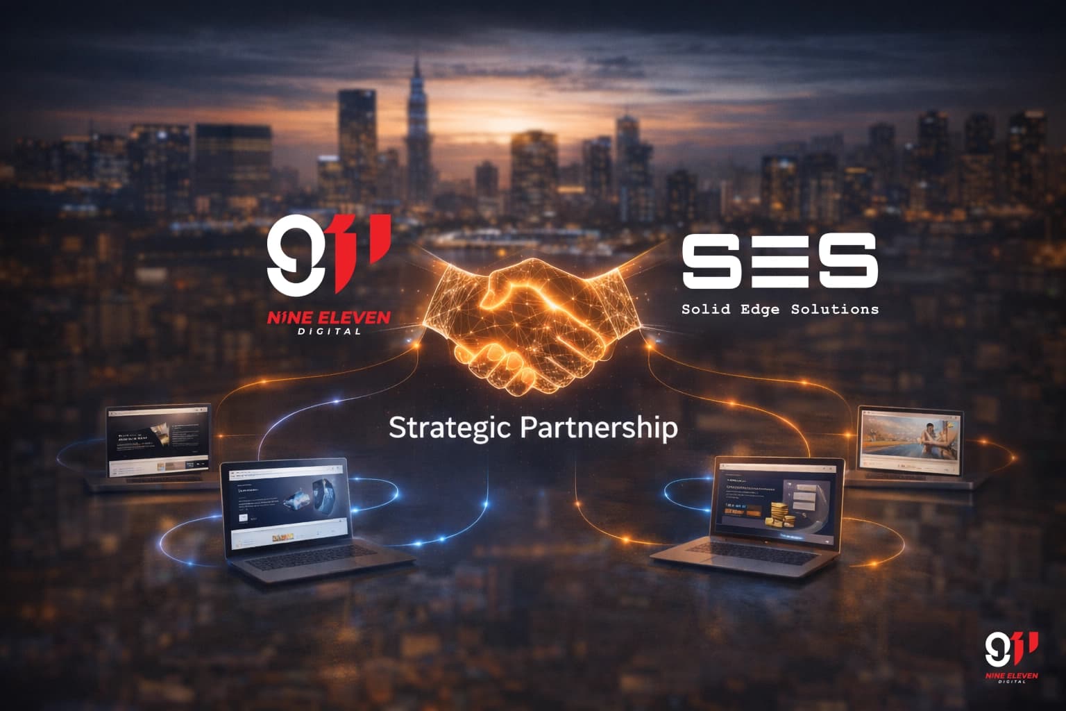 شراكة استراتيجية: 911 Digital × Solid Edge Solutions 911 blog image