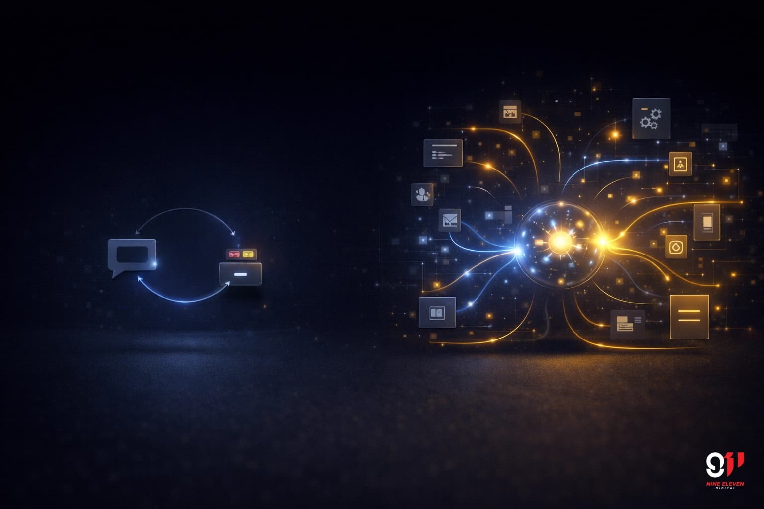 وكلاء الذكاء الاصطناعي مقابل الشات بوتات: ما الفرق بينهما؟ 911 blog image